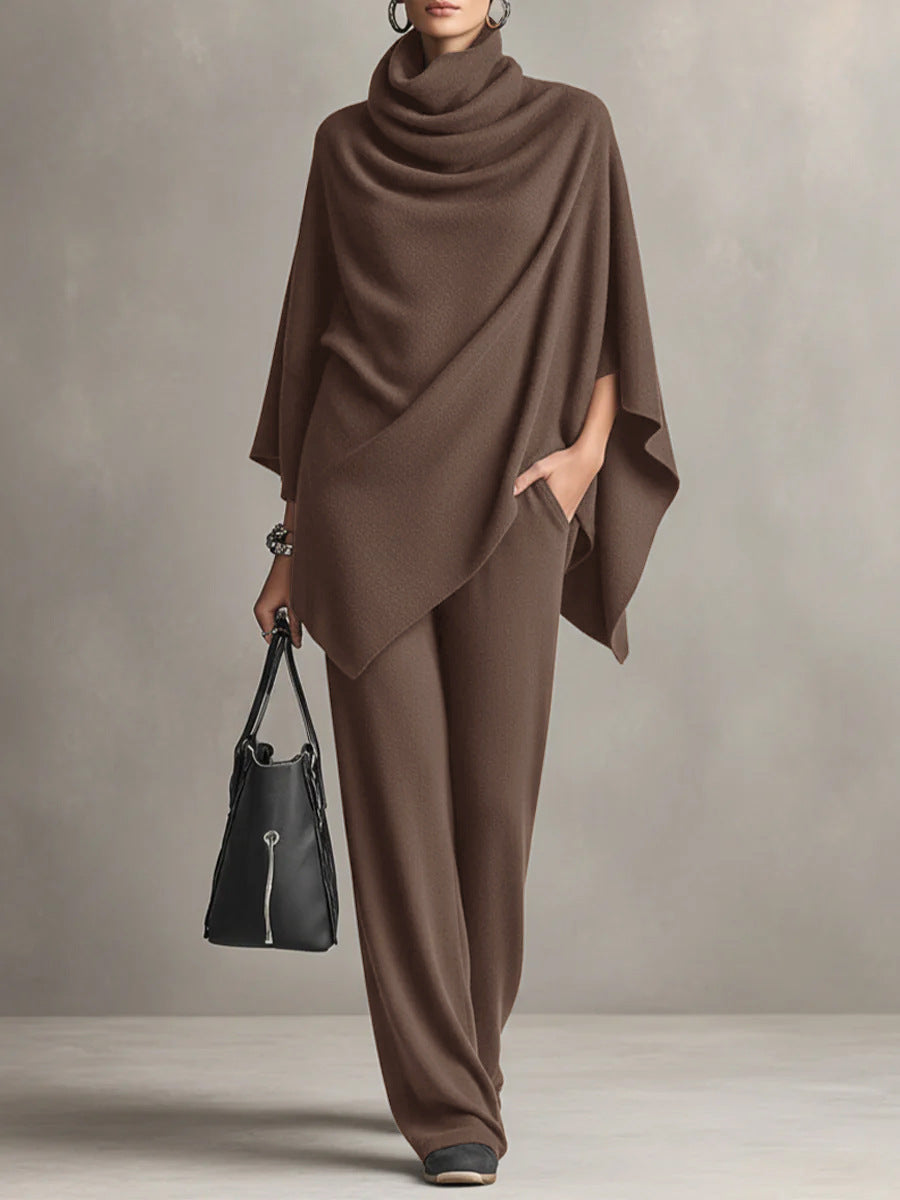 Sarina™ | Elegant Drape Two-Piece Set