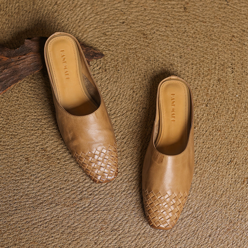 Mila™ | Genuine Leather Mules