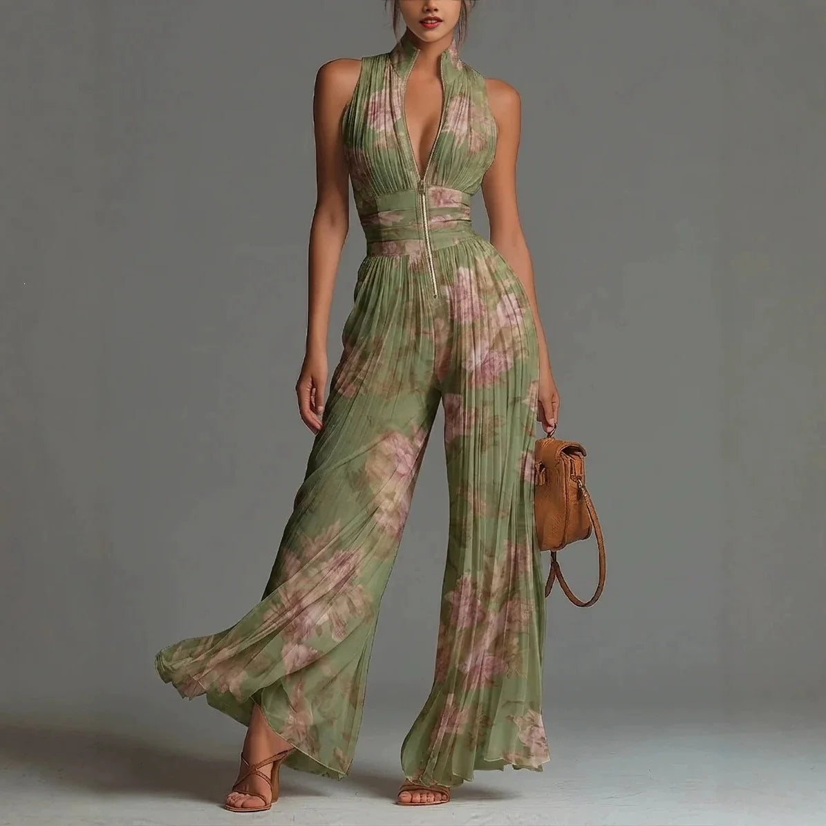 Isbel™ | Elegant Floral Jumpsuit