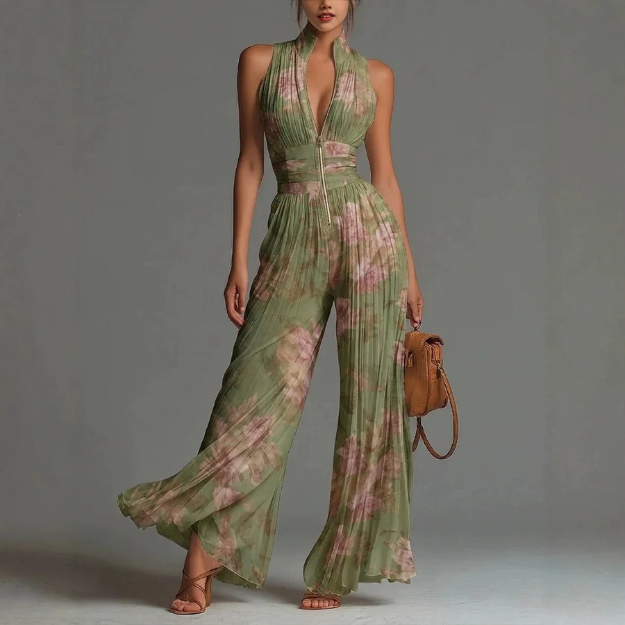 Isbel™ | Elegant Floral Jumpsuit