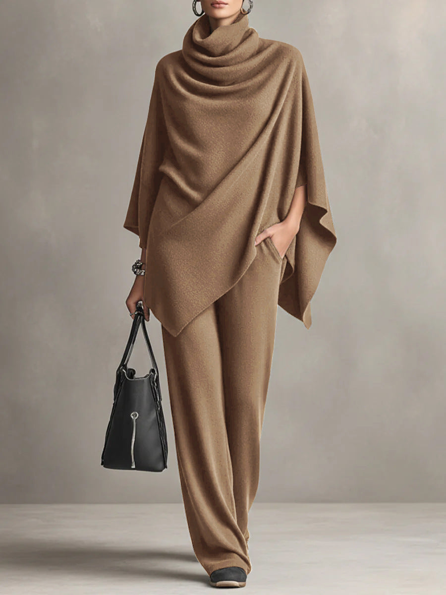 Sarina™ | Elegant Drape Two-Piece Set
