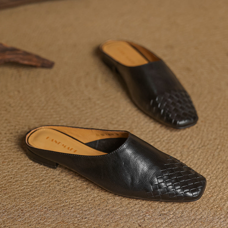 Mila™ | Genuine Leather Mules