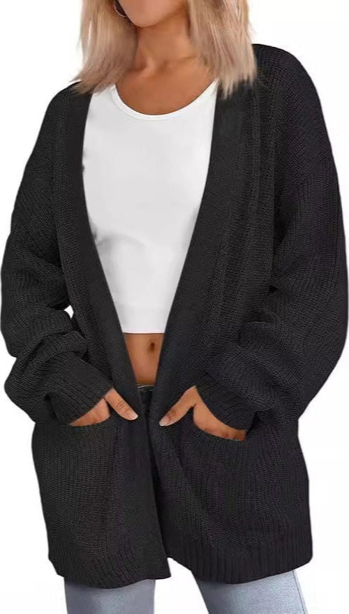 HANSEL™ | - Lightweight Loose V-Neck Cardigan