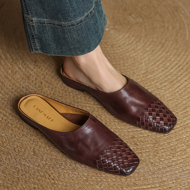 Mila™ | Genuine Leather Mules