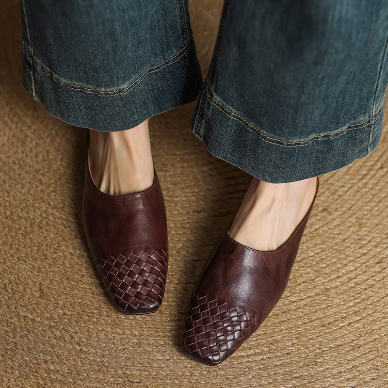 Mila™ | Genuine Leather Mules