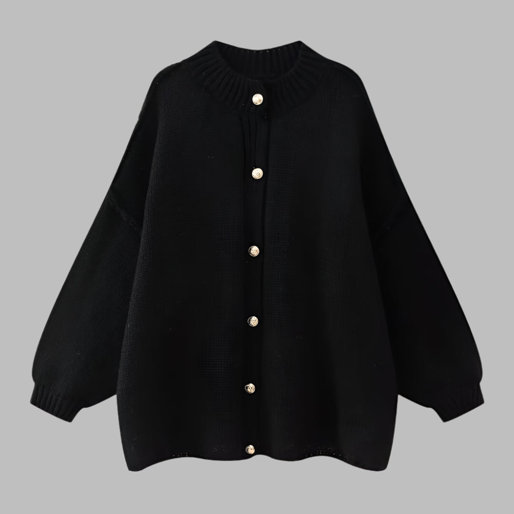GANI™ | – Classic Botton-Up Long Sleeve Cardigan