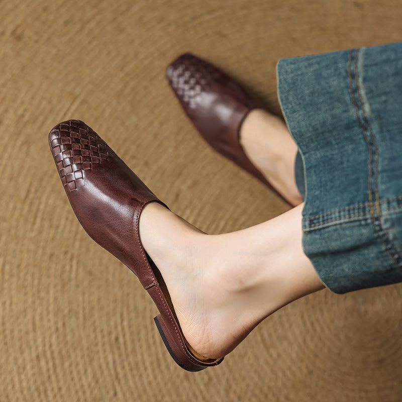 Mila™ | Genuine Leather Mules
