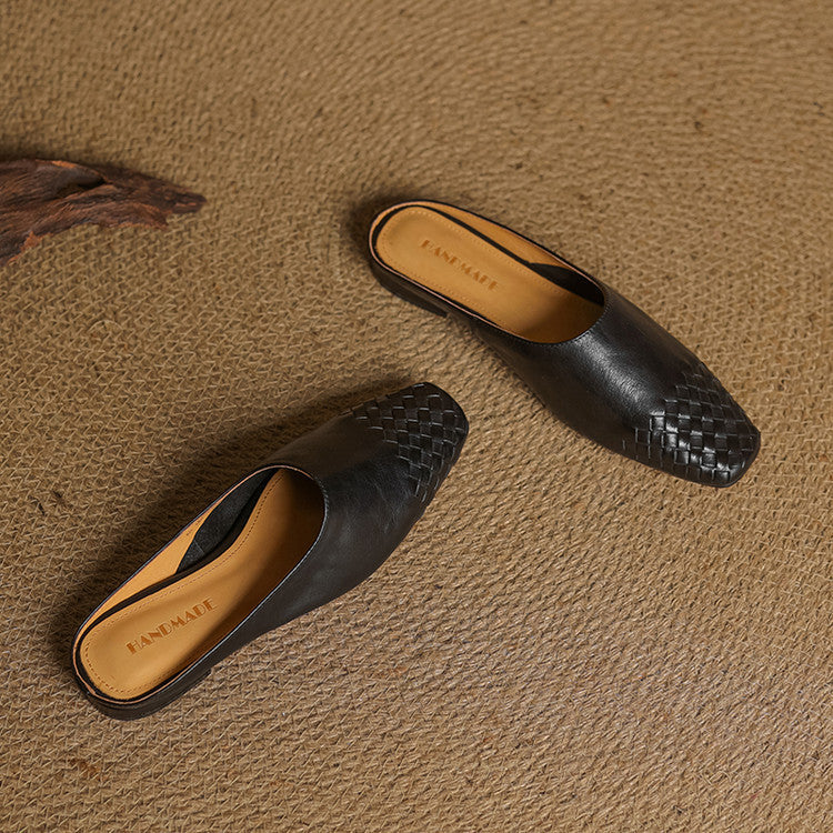 Mila™ | Genuine Leather Mules