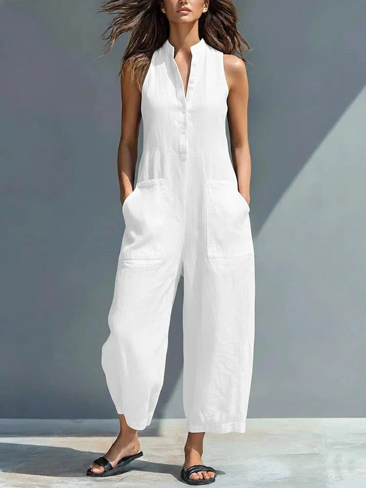 Lallie™ | Elegant Sleeveless Jumpsuit
