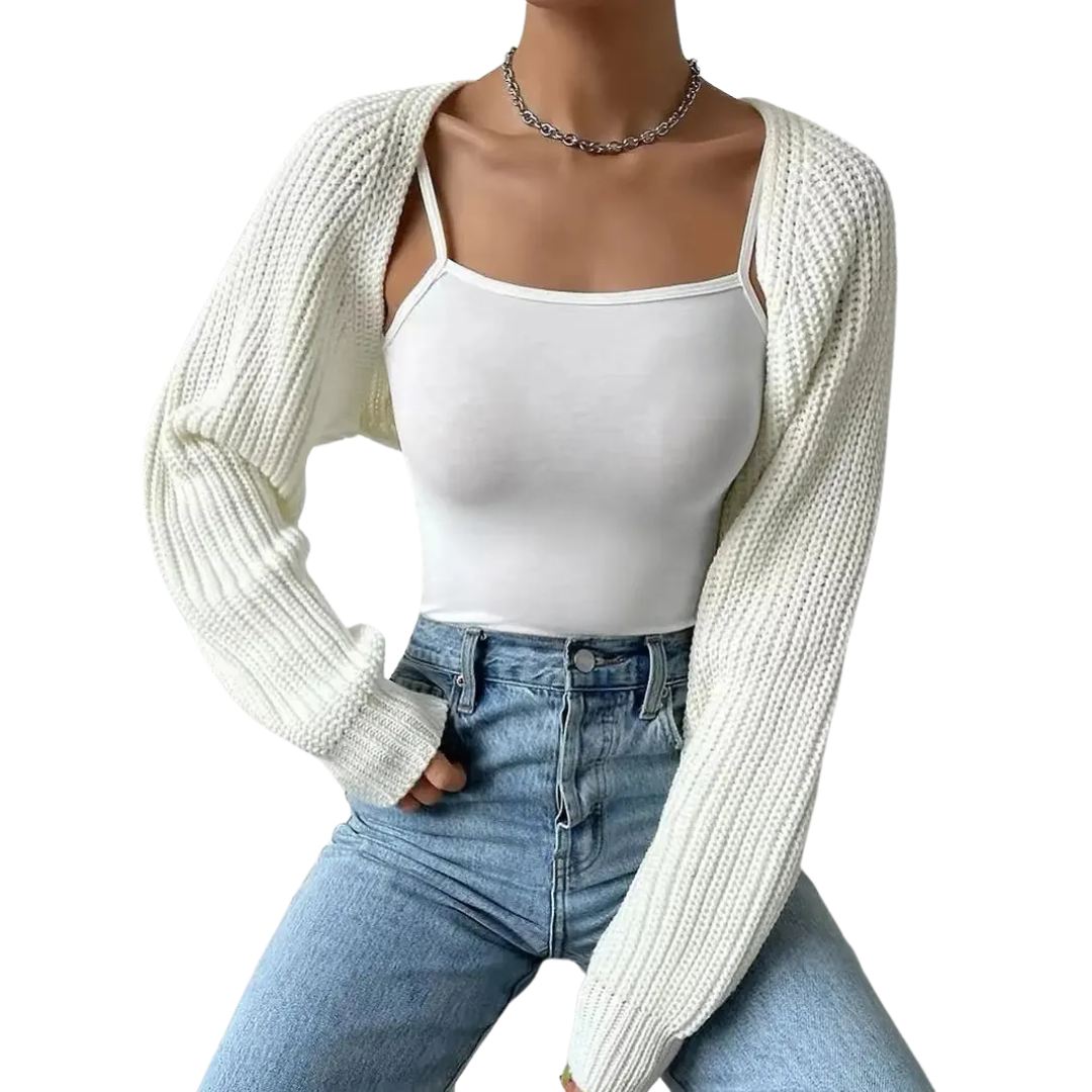 BRIXIE™ | – Relaxed Raglan Crop Cardigan