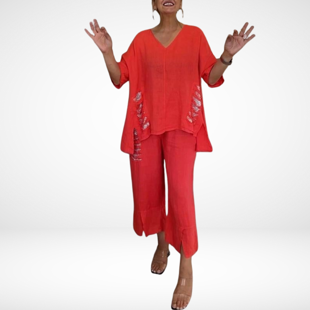 Briella™ | Elegant Two-Piece Summer Set