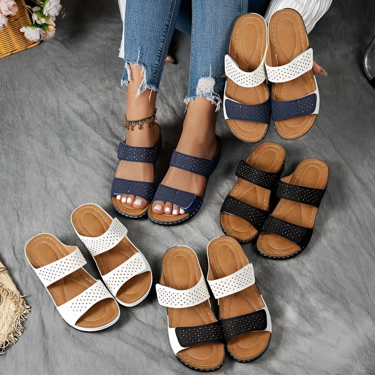 Alexandria™ | Elegant Orthopedic Sandals