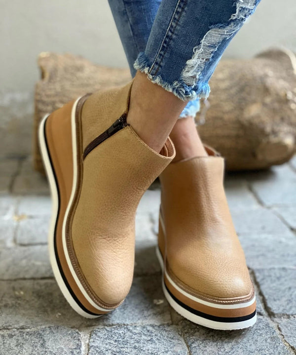 Kamala™ | Casual Wedge Ankle Boots