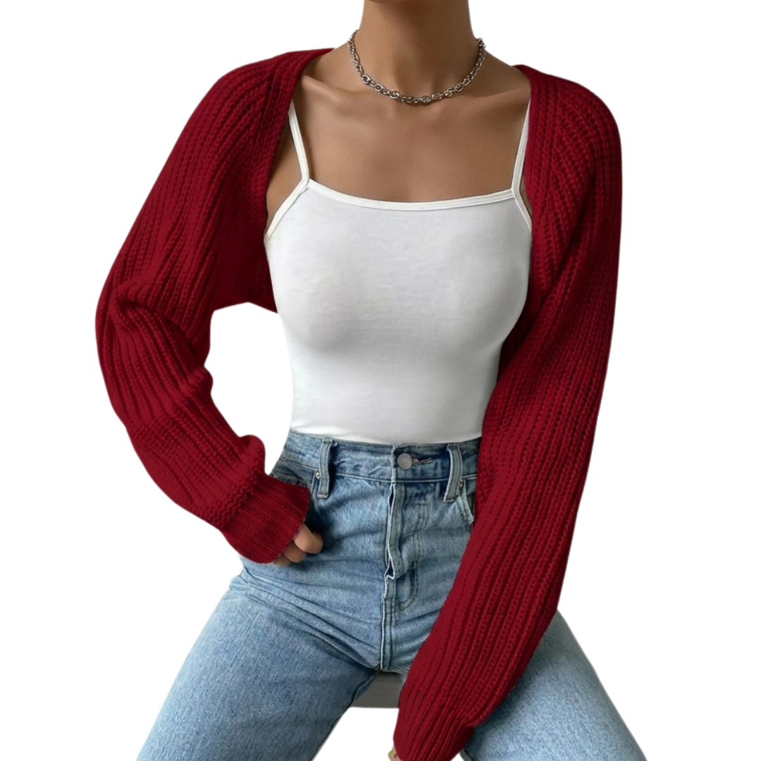 BRIXIE™ | – Relaxed Raglan Crop Cardigan