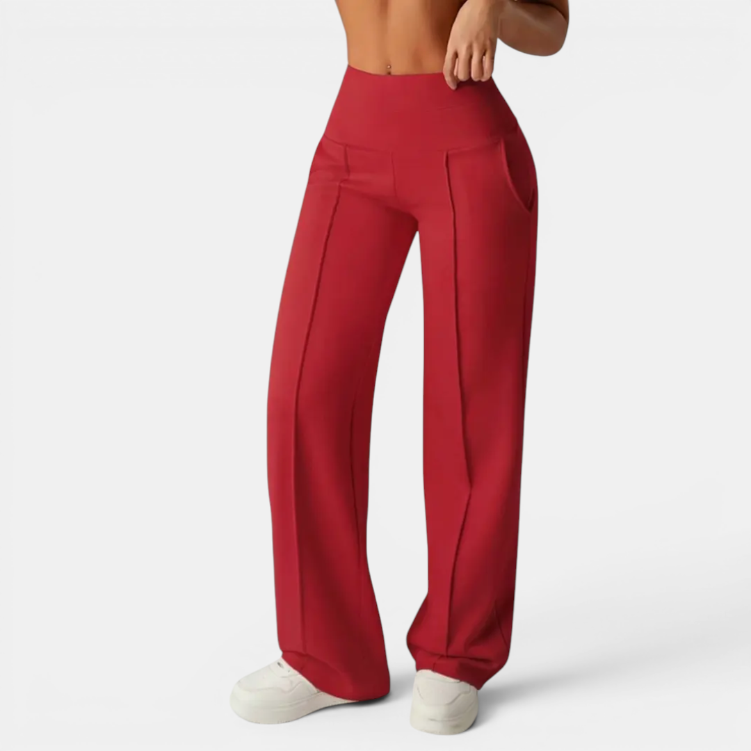 KENDRIX™ | – Flowy High-Waist Wide-Leg Pants