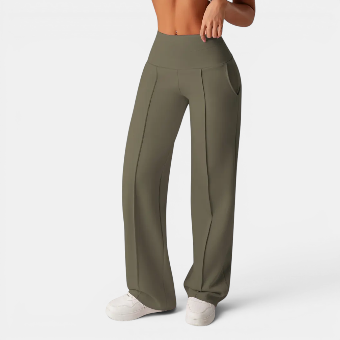 KENDRIX™ | – Flowy High-Waist Wide-Leg Pants