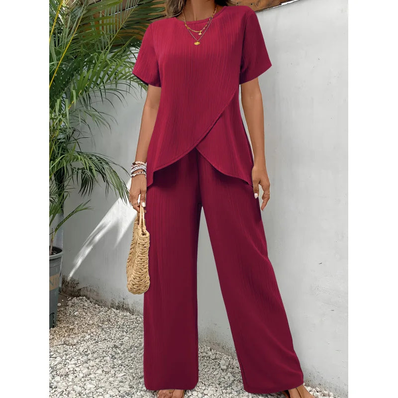 Lorrina™ | Elegant Soft Two-Piece Set
