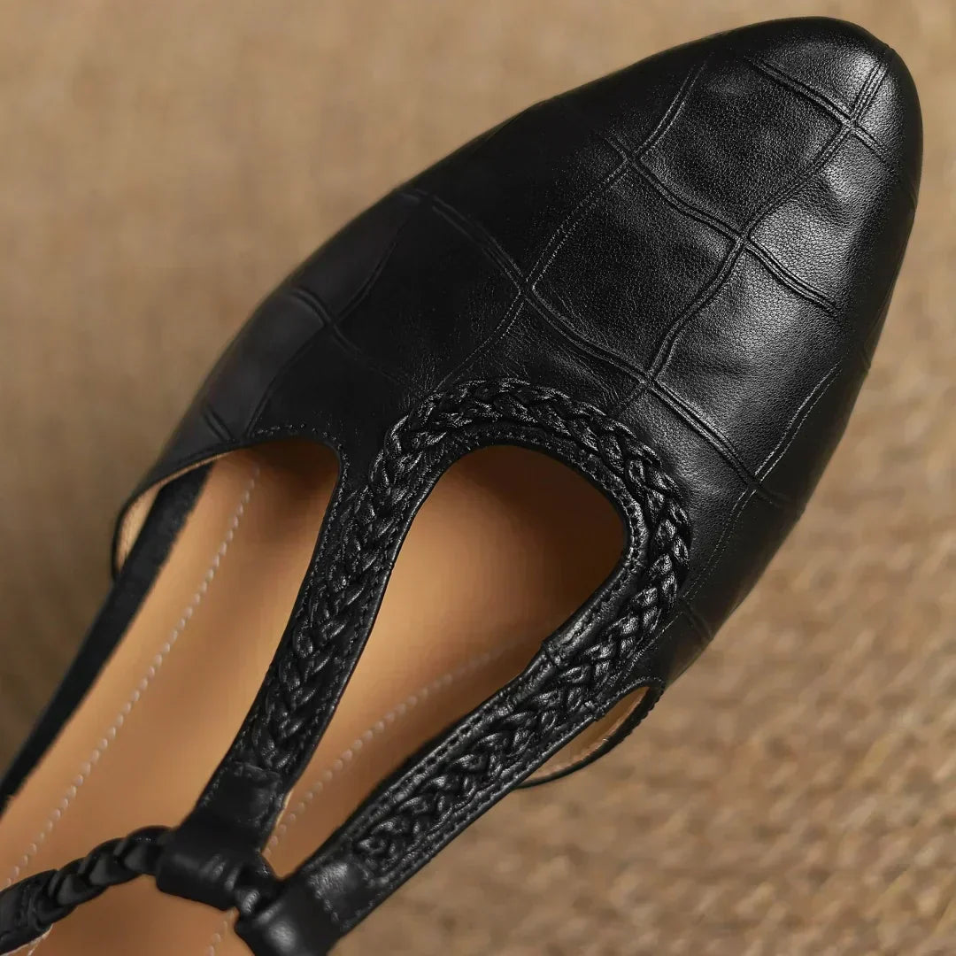 Eliana™ | Elegant Leather Sandal