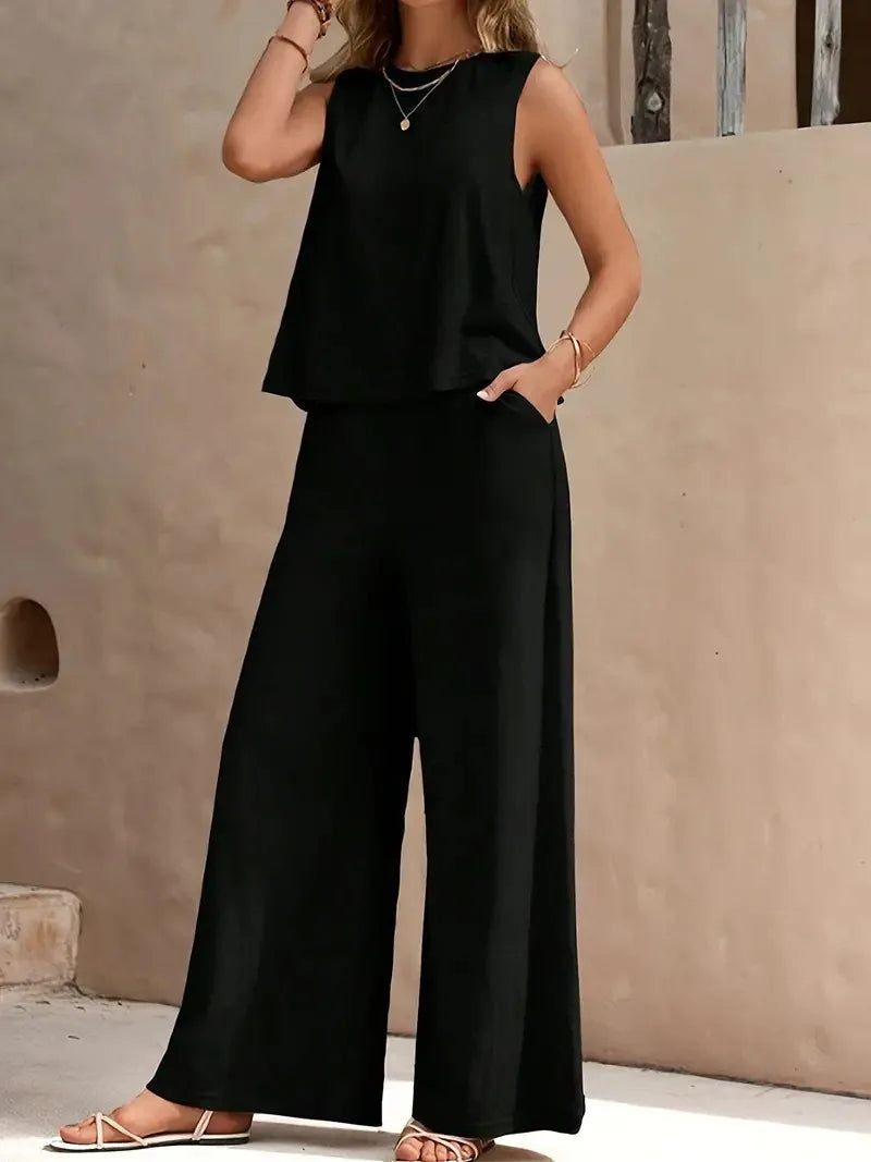 Danielle™ | Sleeveless Two-Piece Set