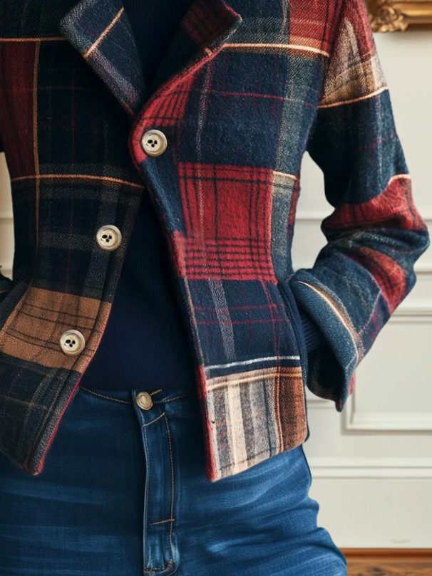 Ruby™ | Timeless Plaid Jacket