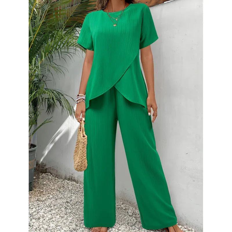 Lorrina™ | Elegant Soft Two-Piece Set