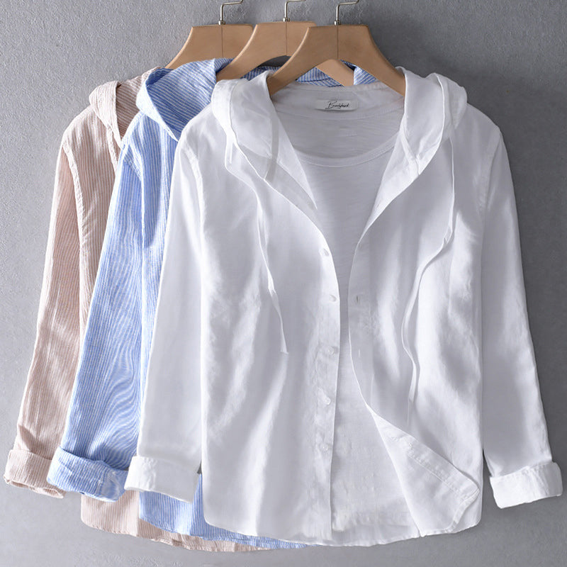 Araceli™ | Breathable Linen Blouse