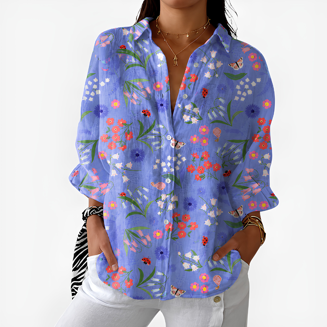 Lavender Wildflower Meadow Blouse™