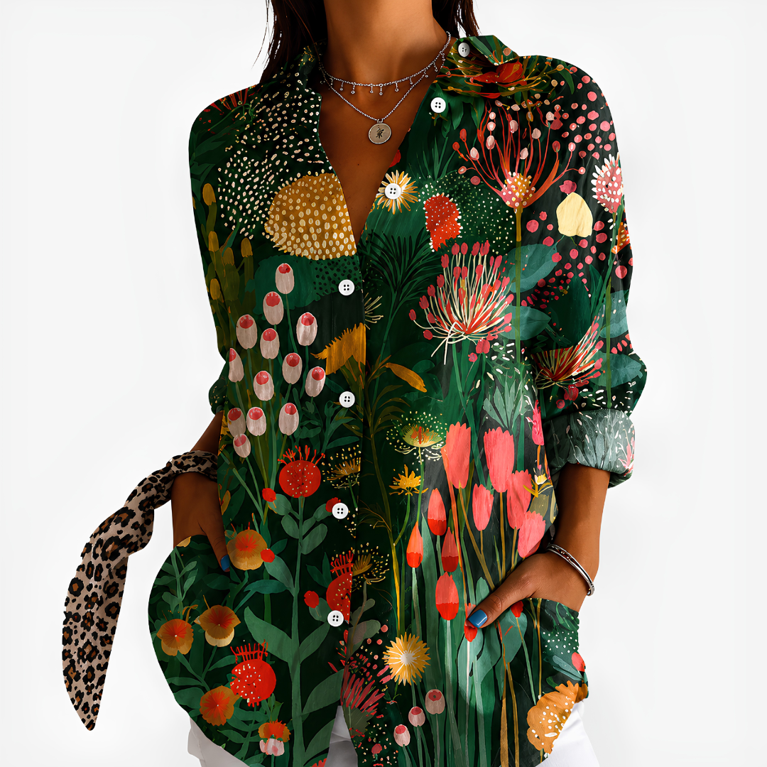Emerald Botanical Garden Blouse™