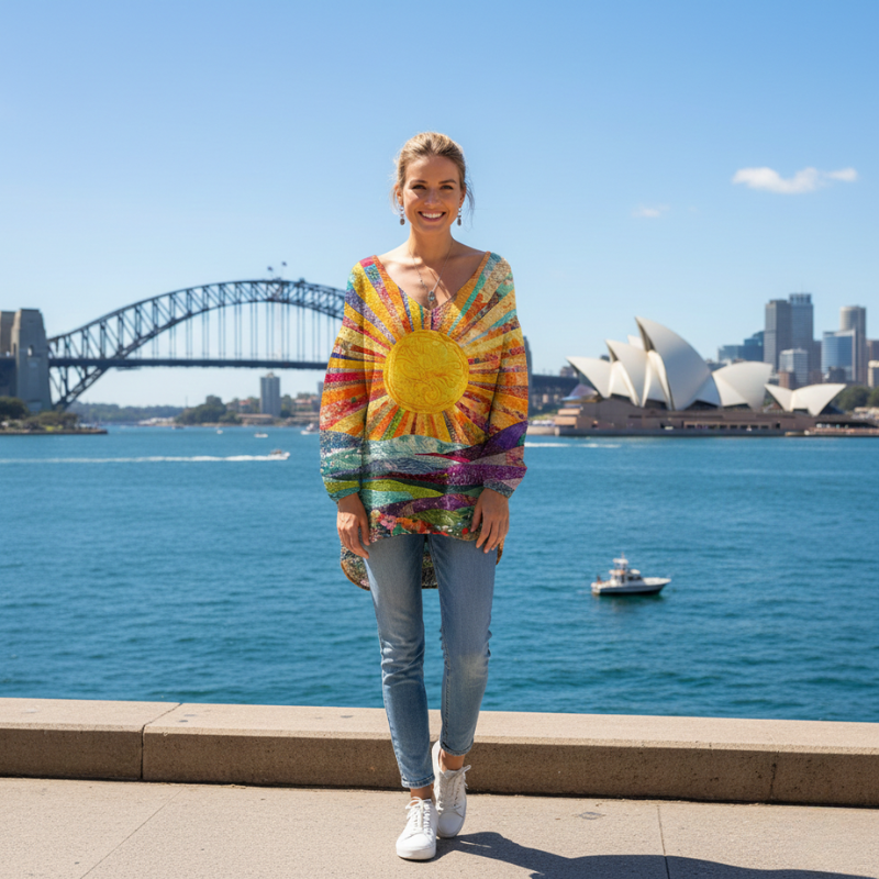 Zafira™ | Premium Fabric Blouse