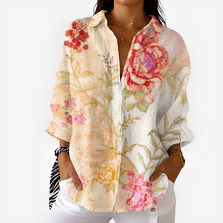 Vintage Bloom Botanical Blouse™