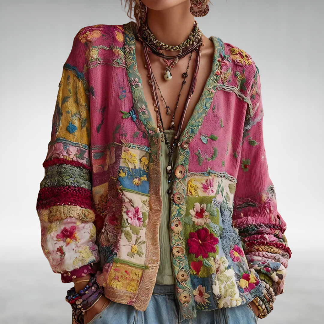 Olivia™ | Boho Knit Jacket