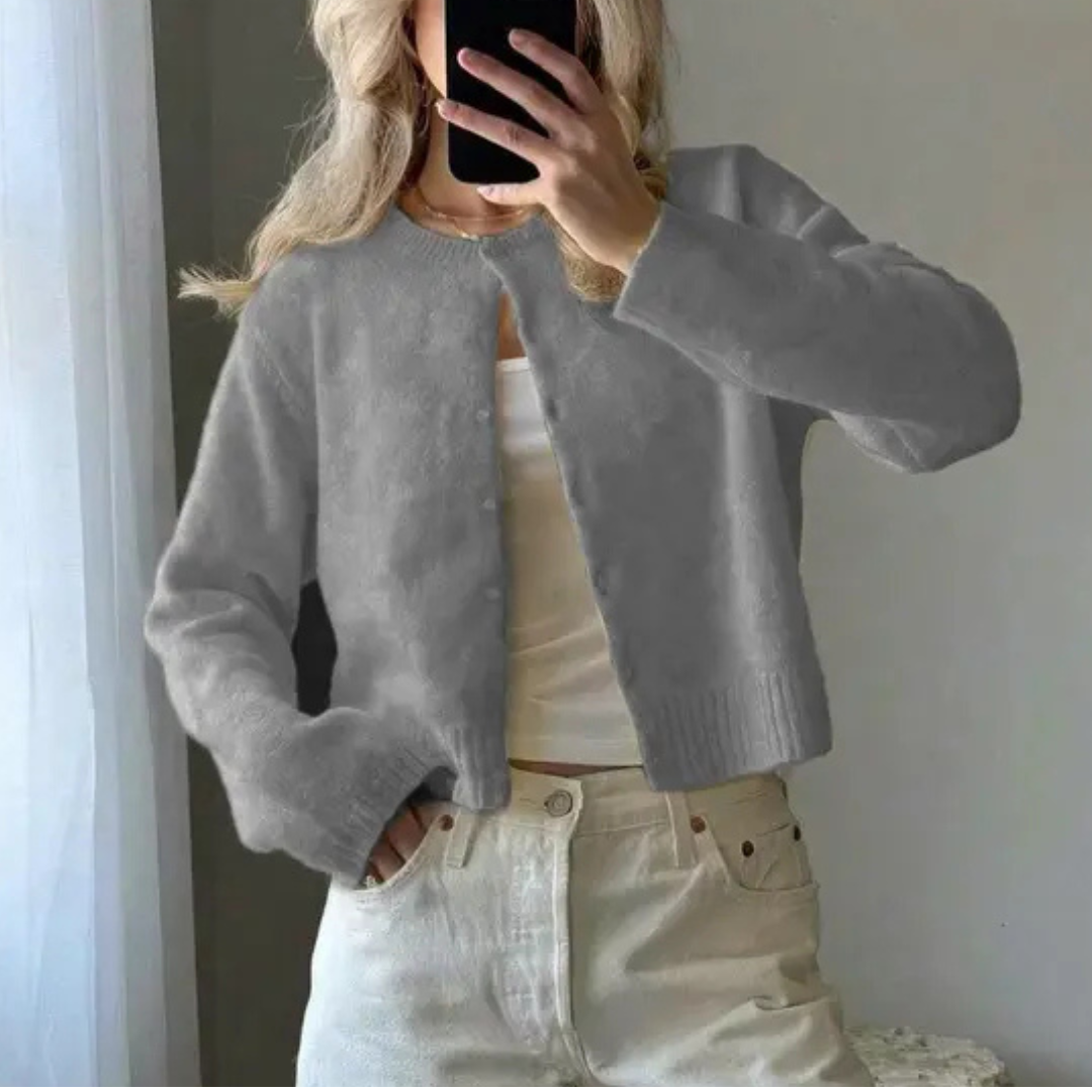 ANATALYA™ | – Everyday Cozy Button Cardigan