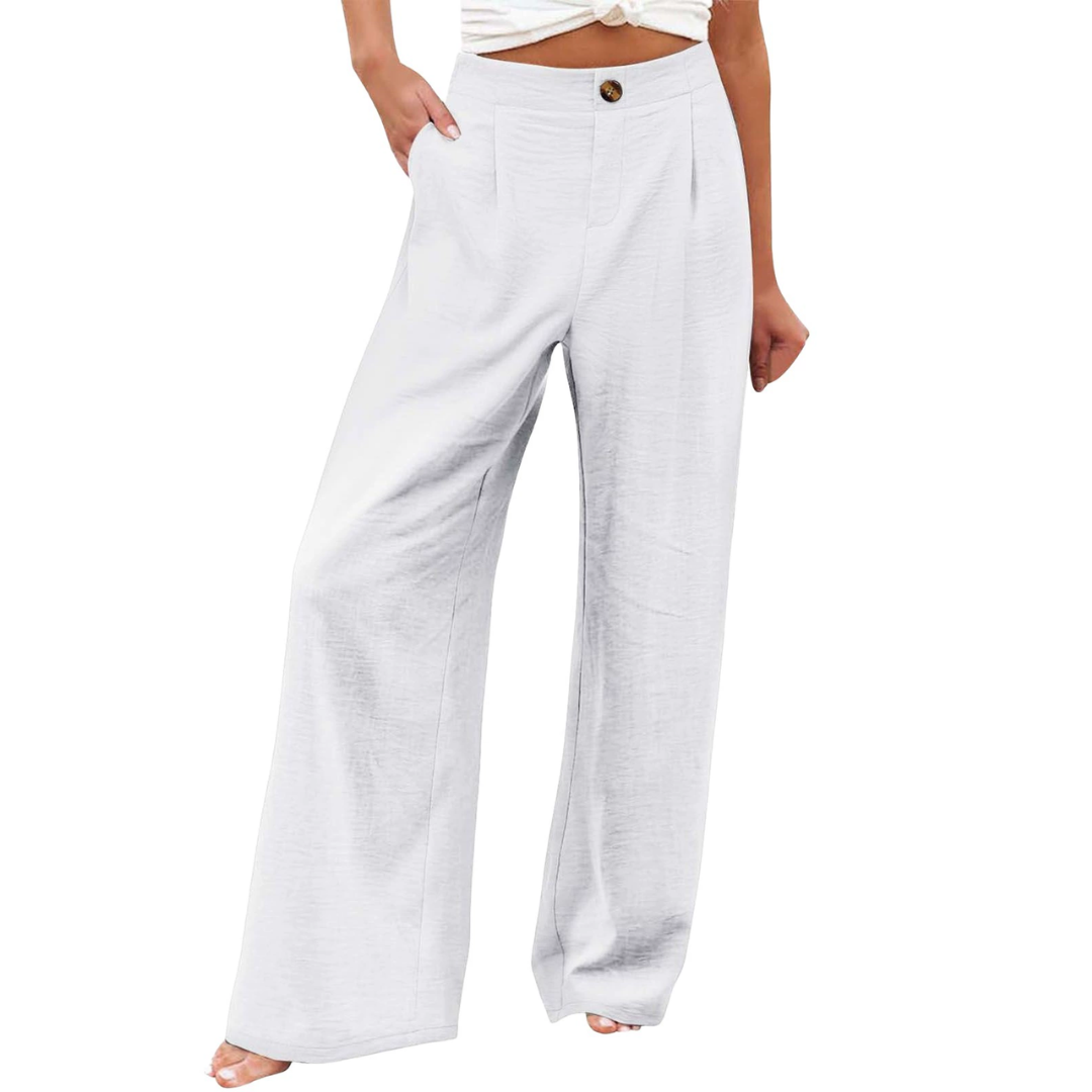PERNILLE™ | – Relaxed High-Waist Wide Leg Trousers