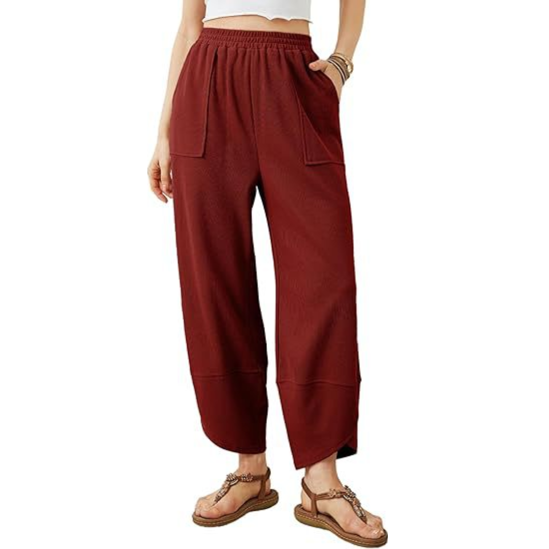 ZURI™ | – Relaxed Wide Leg Palazzo Pants