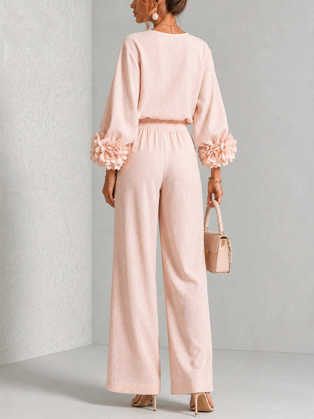 Yolanda™ | Ruffle Cuff Two-Piece Set