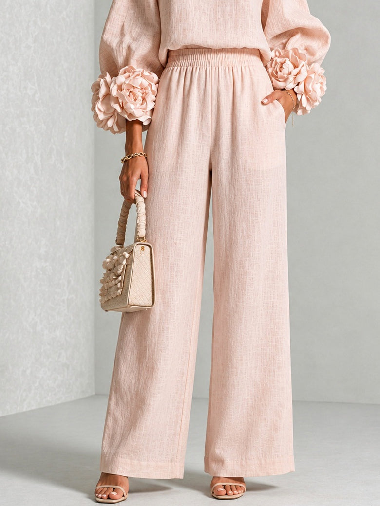 Yolanda™ | Ruffle Cuff Two-Piece Set