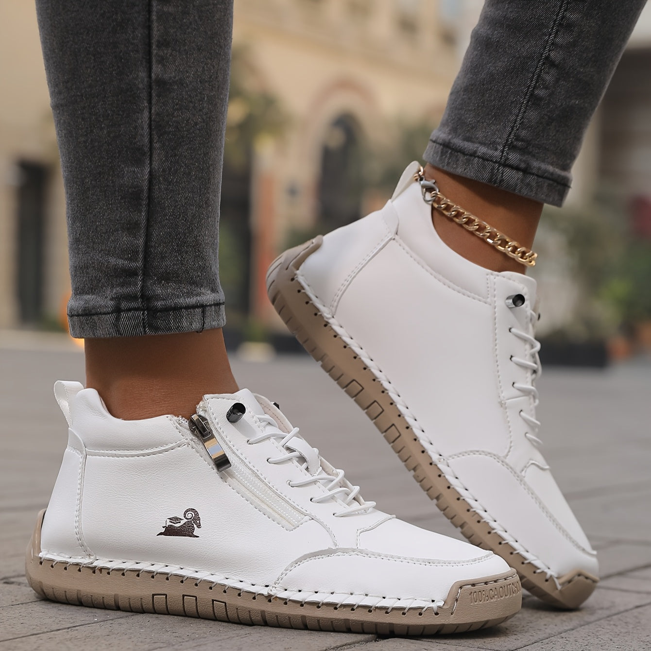 Soleil™ | Orthopedic Comfort Zip Sneakers
