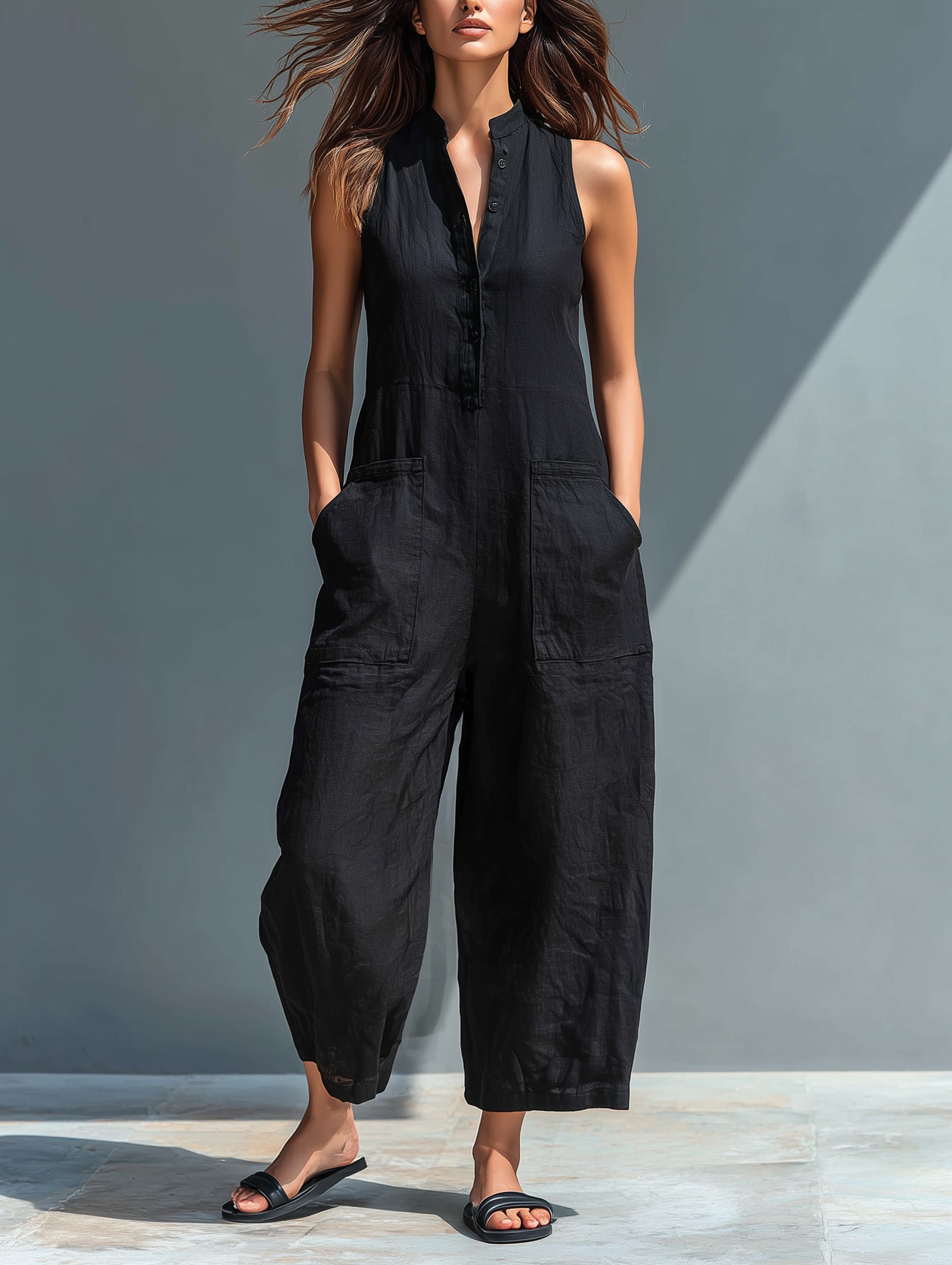 Lallie™ | Elegant Sleeveless Jumpsuit