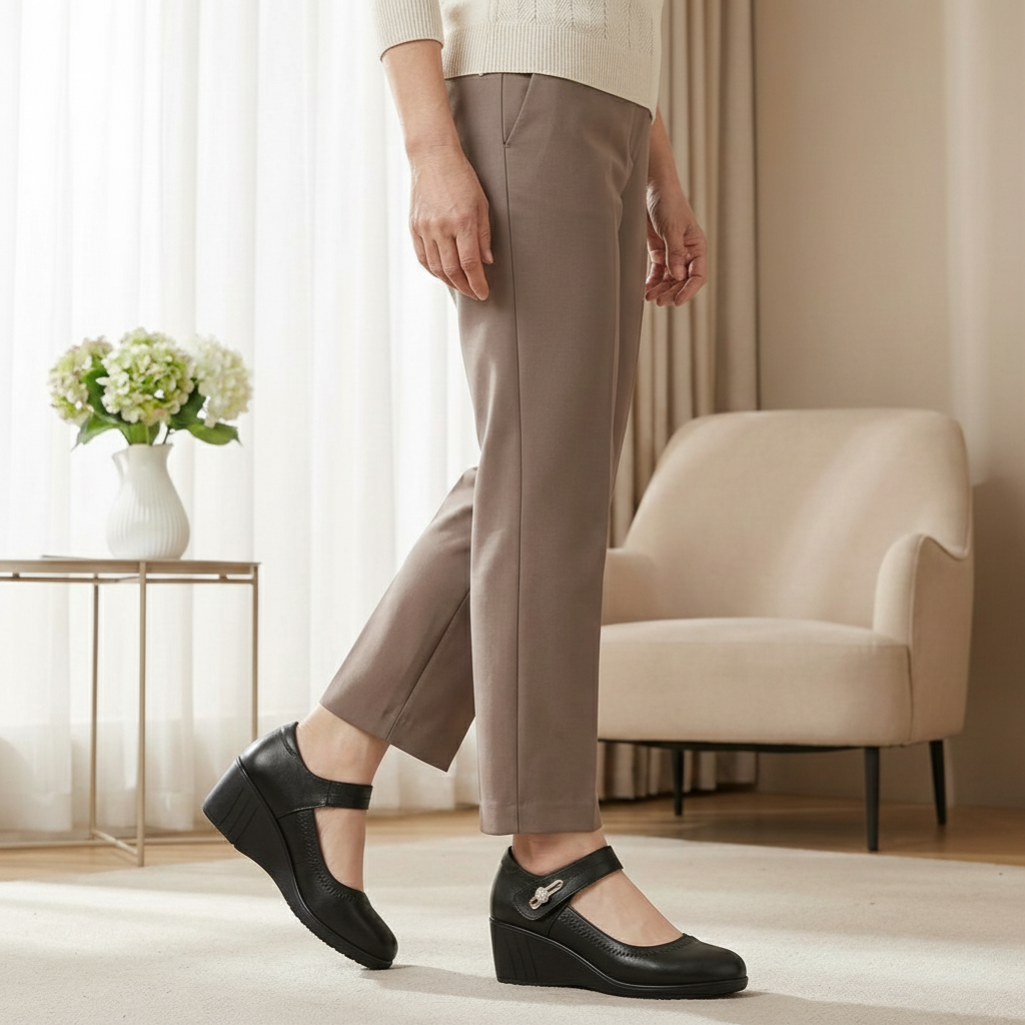 Mirella™ | Elegant Mid-Heel Comfort Shoes