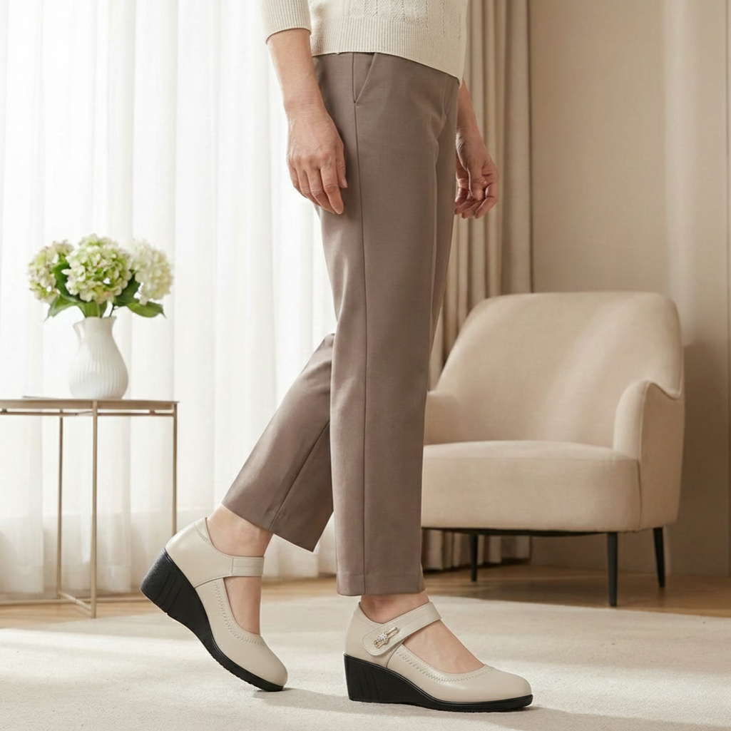 Mirella™ | Elegant Mid-Heel Comfort Shoes