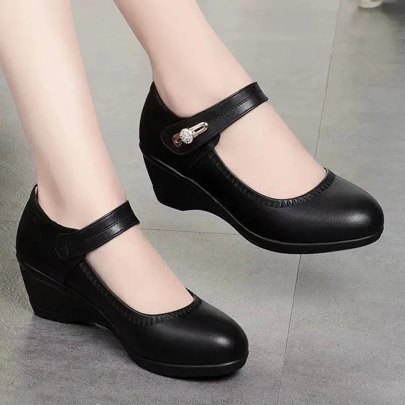 Mirella™ | Elegant Mid-Heel Comfort Shoes