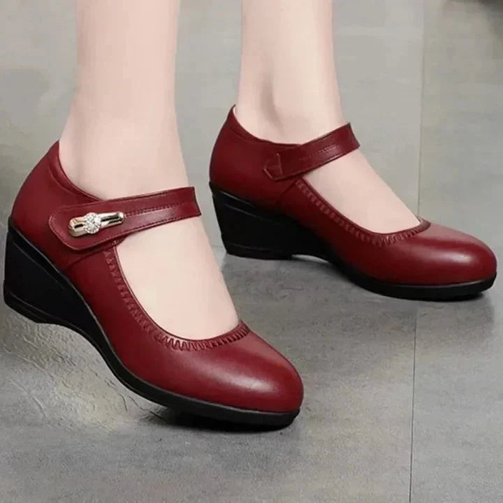 Mirella™ | Elegant Mid-Heel Comfort Shoes