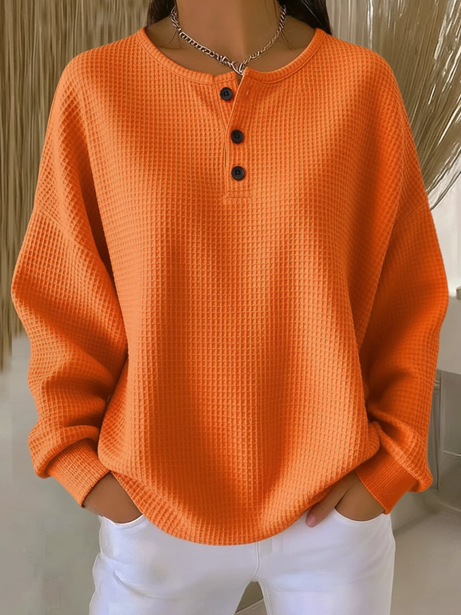 Bristol™ | Cozy Waffle Knit Henley