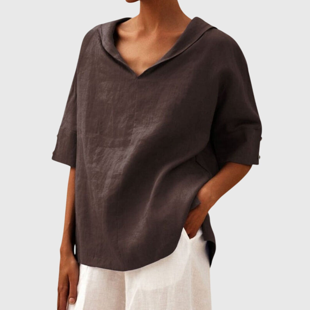 Altaira™ | - Casual Loose-Fit Blouse