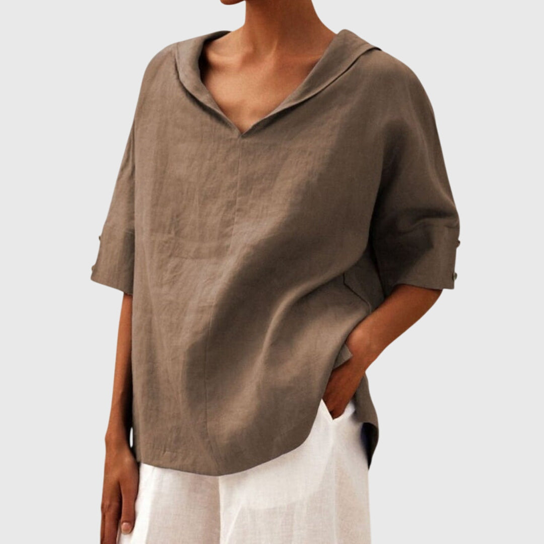 Altaira™ | - Casual Loose-Fit Blouse