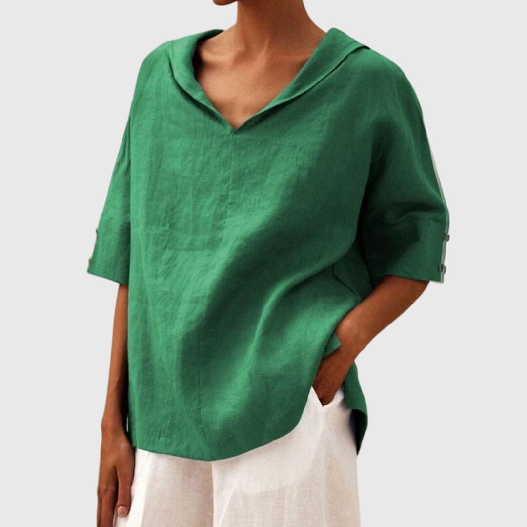 Altaira™ | - Casual Loose-Fit Blouse