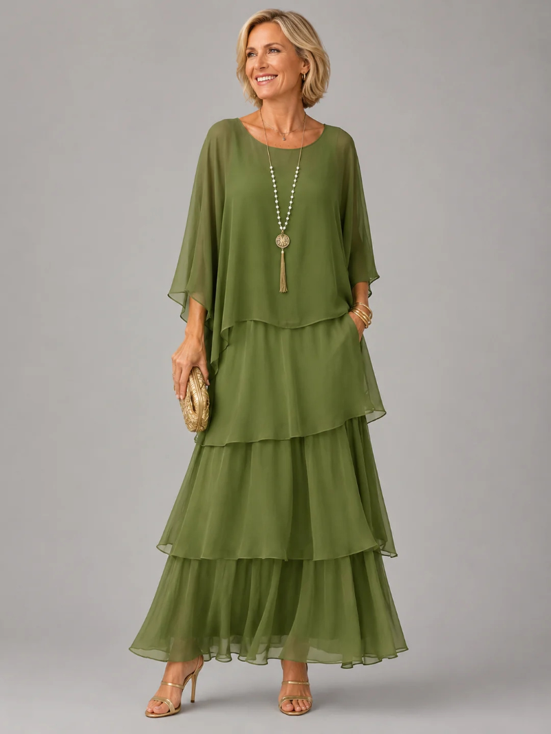 Vanessa™ | Elegant Flowing Maxi Dress