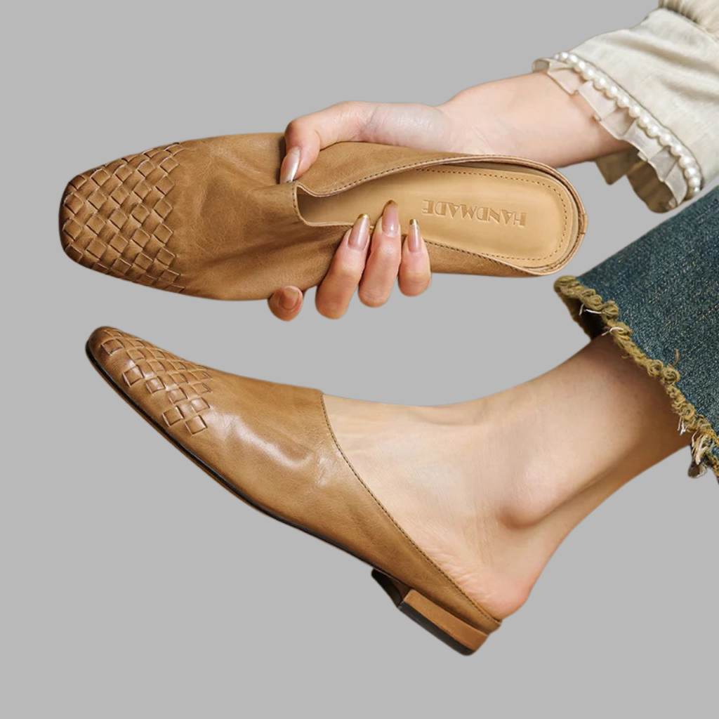 Mila™ | Genuine Leather Mules