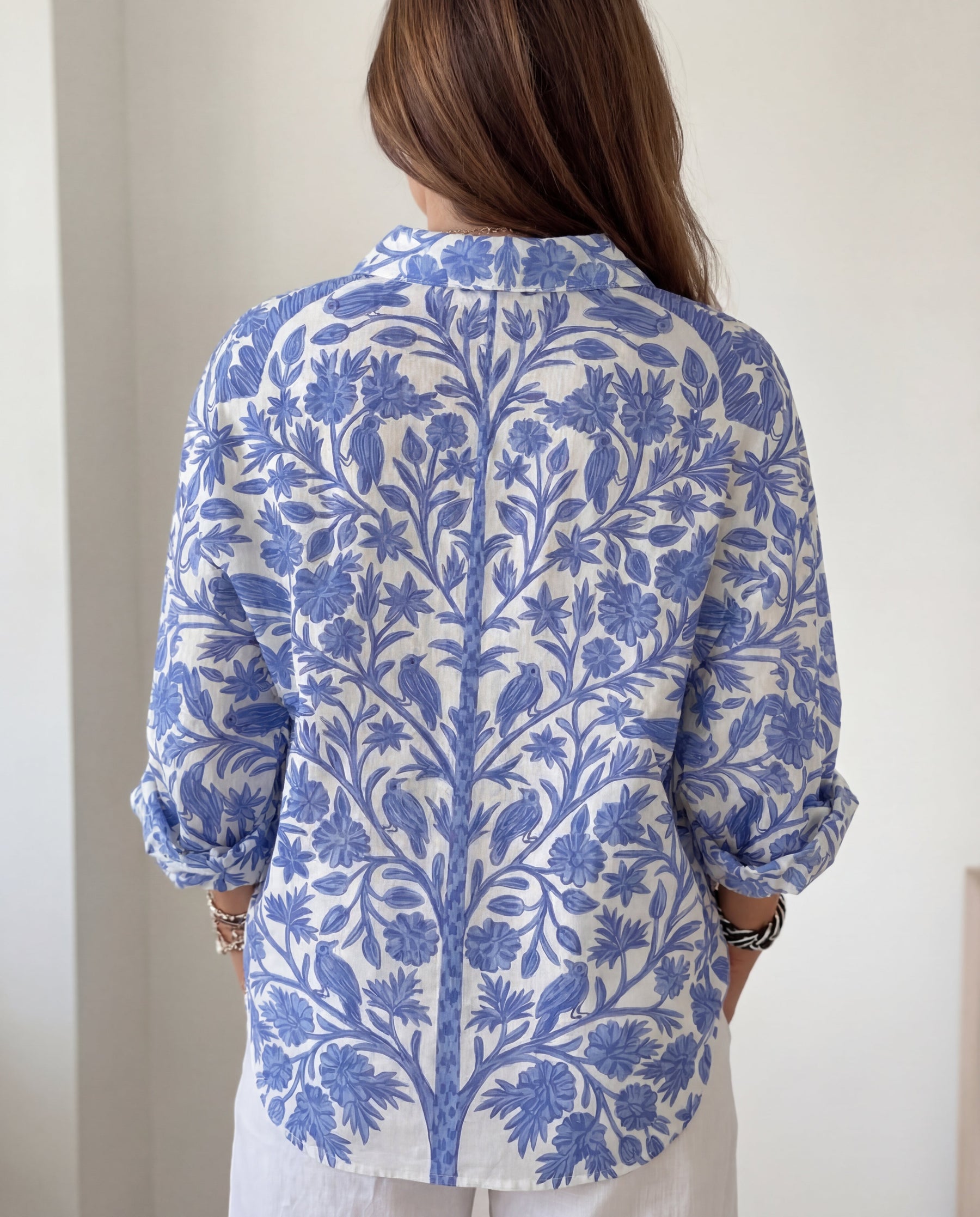 Aurora™ | Blue Garden Blouse