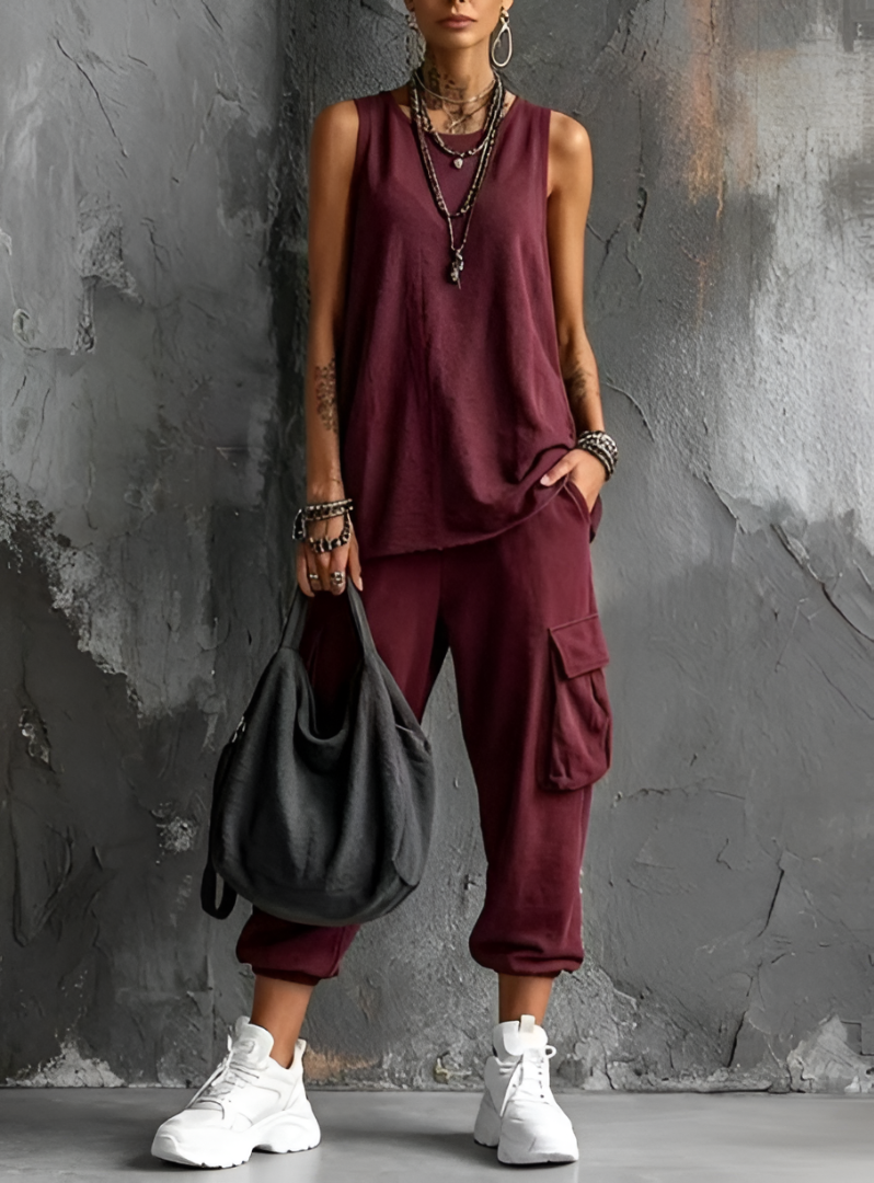 Joyce™ | Cargo Pocket Two-Piece Set